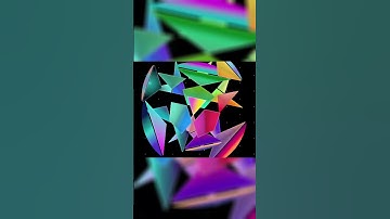 music video progress: first draft of moving shapes