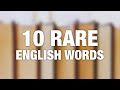 Rare english words part 1