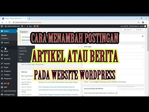 Video: Bagaimana Cara Menambahkan Berita Ke Halaman Anda