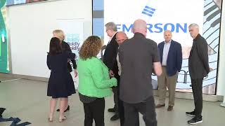 Emerson announces new headquarters site in Clayton