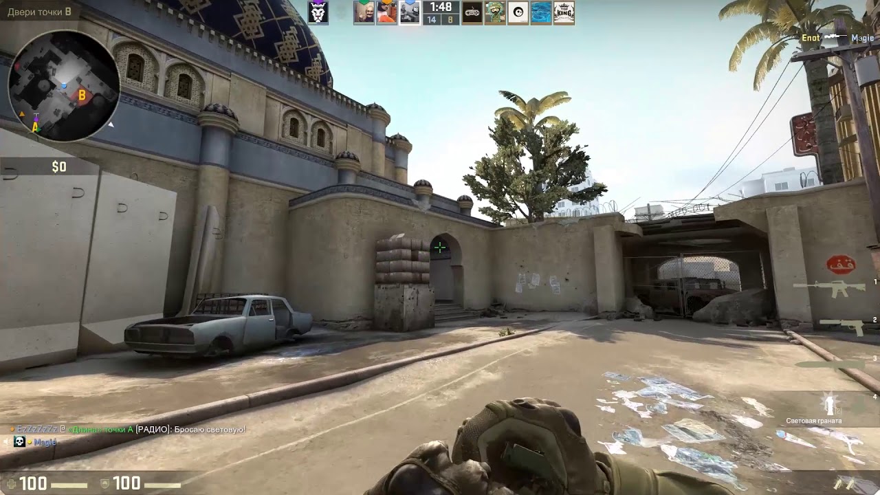 Awesome ! Mustang play CS GO ! Clutches !!!