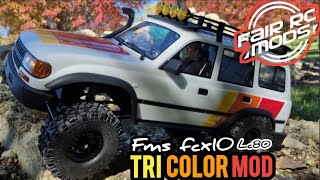 First drive of the Fair RC Mods FCX10 LC80 at World Class Crawler County RC trail park. Awesome!