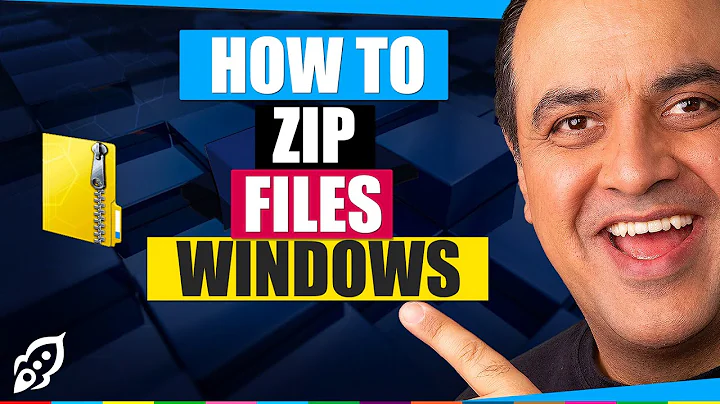 How to make a ZIP File in Windows Reduce File Size - Free up drive space