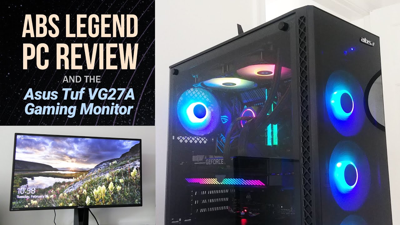 ABS Legend Gaming PC REVIEW and Unboxing, NVIDIA RTX 3090 & Asus Tuf