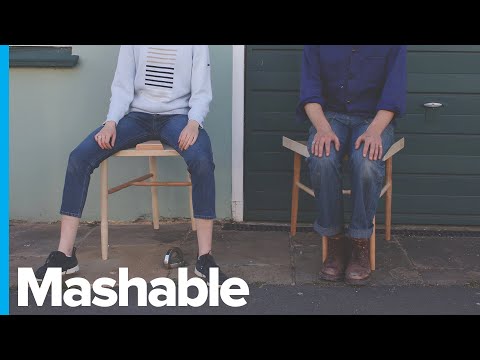 Anti Manspreading Chair Forces Men To Sit With Knees Together