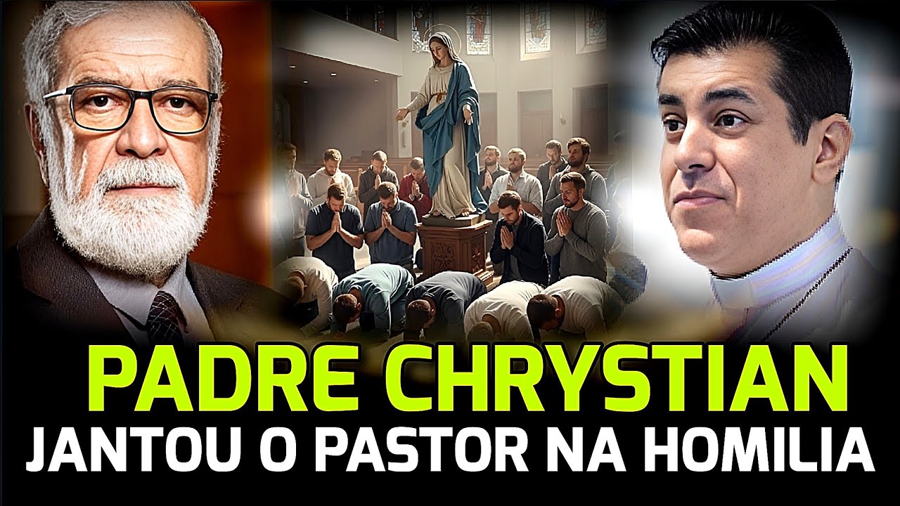 A Homilia do Padre Chrystian que viralizou. Pode ou não adorar imagens de santo