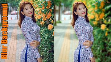 How To Blur Photo Background in Photoshop CS6 - Blur Image Background In Photoshop CS6 #PhotoshopCS6