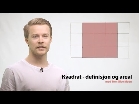Video: Hvordan Uttrykke I Kvadratmeter
