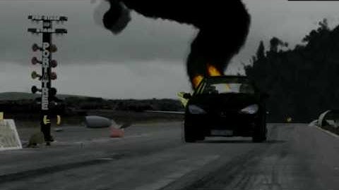 Crash plane 3ds max + reactor + afterburn