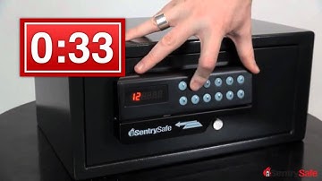 SentrySafe Card Access HL100ES and H060ES Security Safes
