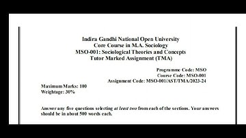 mso 1 solved assignment 2023-24 / IGNOU mso 1 solved Assignment 2023-24 / pdf Watsapp me 8228091239