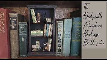 The Booksmith Mini Bookcase Build - part 1 - Tutorial