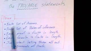 Lecture 57/65: Godel's Incompleteness Theorem