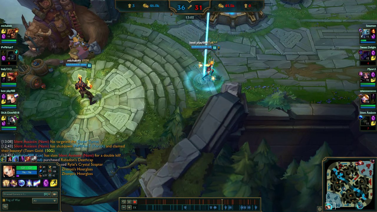 flash lux with ulti fizz lol