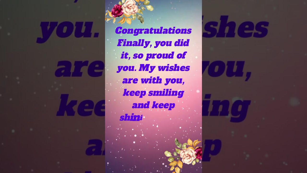 Congratulations Success Status Shortsfeed Shorts Ytshorts Statusvideo