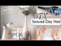 DIY Vase Upcycle - With DAS Clay or Homemade 'Chalk paint'