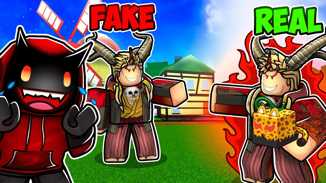 Fake Blox Fruits ADMIN Was Scamming, So We EXPOSED Him