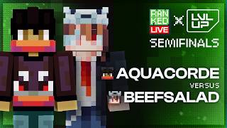 BeefSalad vs Aquacorde | MCSR Ranked Invitational at LVL UP EXPO | Semifinals
