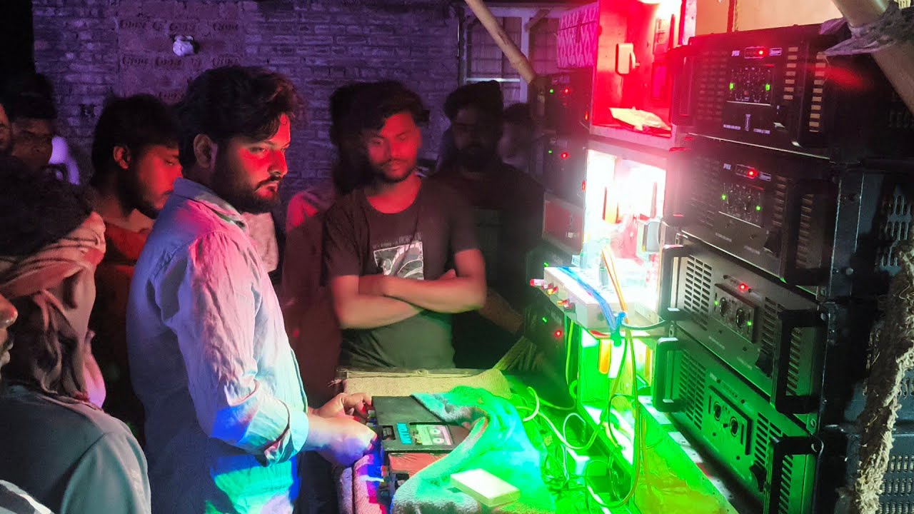 আজ মোজাম সাউন্ডের মাল বাধার পর এই ফাস্ট টাইম ইমাম দা মাল চেকিং করছে দেখো জামালপুরে 