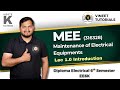 MEE Demo Lec 1.0 Introduction | Diploma EE6K | Vineet Sir | Vineet Tutorials