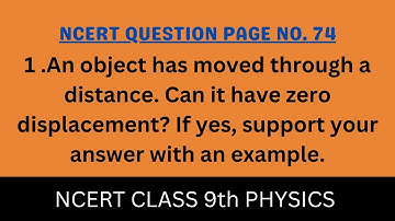 Distance and displacement based Questions @MasterRaghavEdupoint