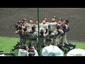 2015選抜高校野球【決勝戦】試合前の敦賀気比高校の円陣~ラインナップ紹介