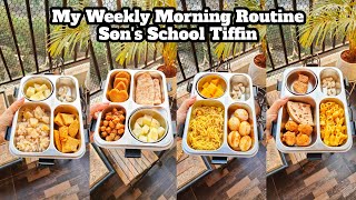 VLOG - My Son's Weekly Tiffin | Indian Mom's Weekly Routine Vlog