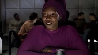 Guinan Give Lt. Worf Prune Juice (warrior drink)