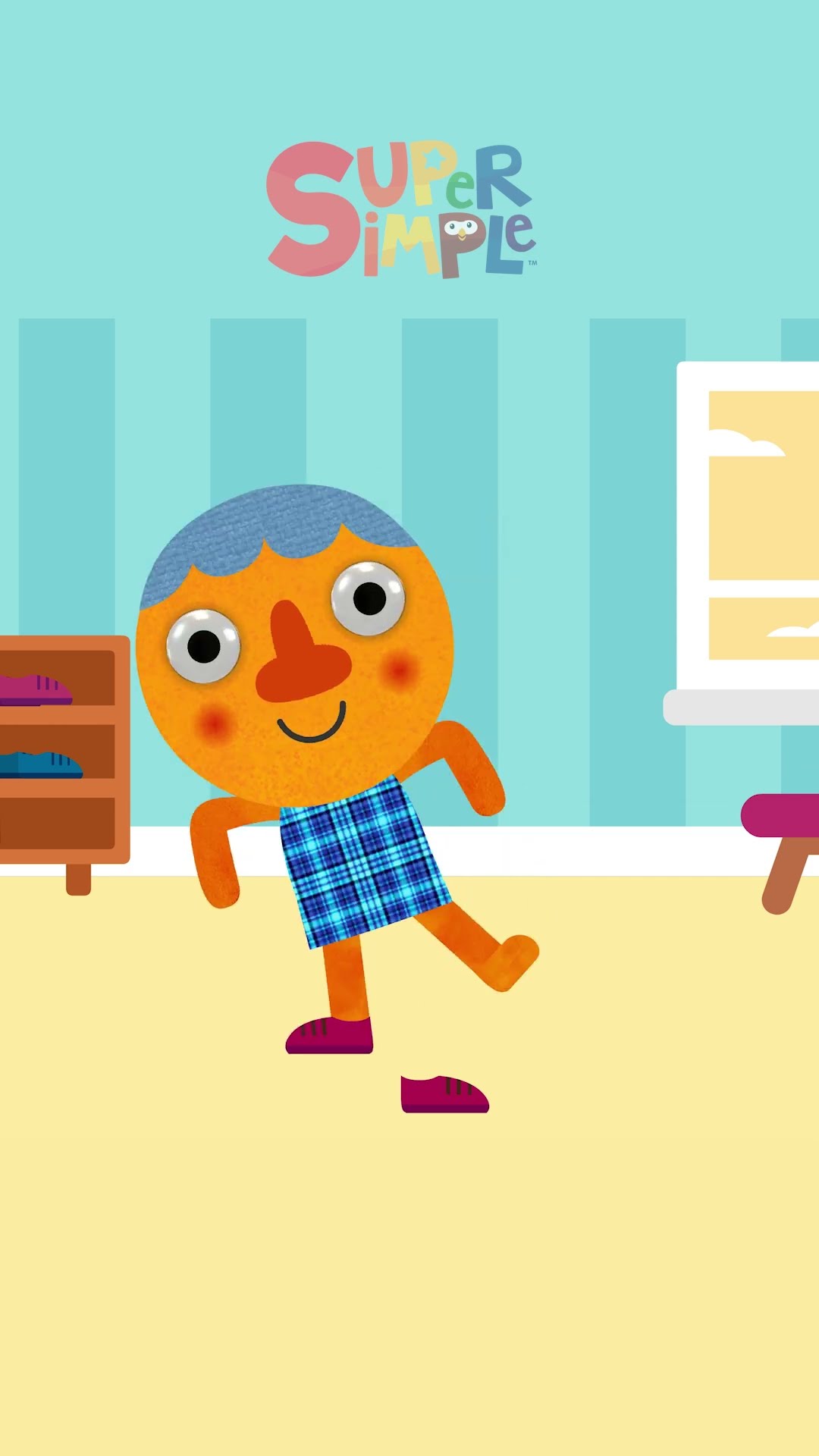 Put On Your Shoes! #shorts #kidssongs #supersimple #noodleandpals #childrensmusic #nurseryrhymes