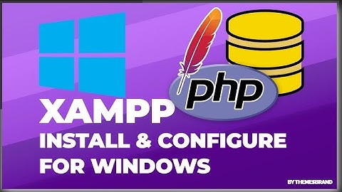 How to Install XAMPP  Server on Windows 10/11 [2023 Update] Run PHP Program | Themesbrand