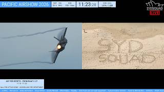 🔴 LIVE - PACIFIC AIRSHOW 2026 - GOLD COAST - F-35, C-17, C-130, YAK-110 (Day 2) - 15.08.26 🔴
