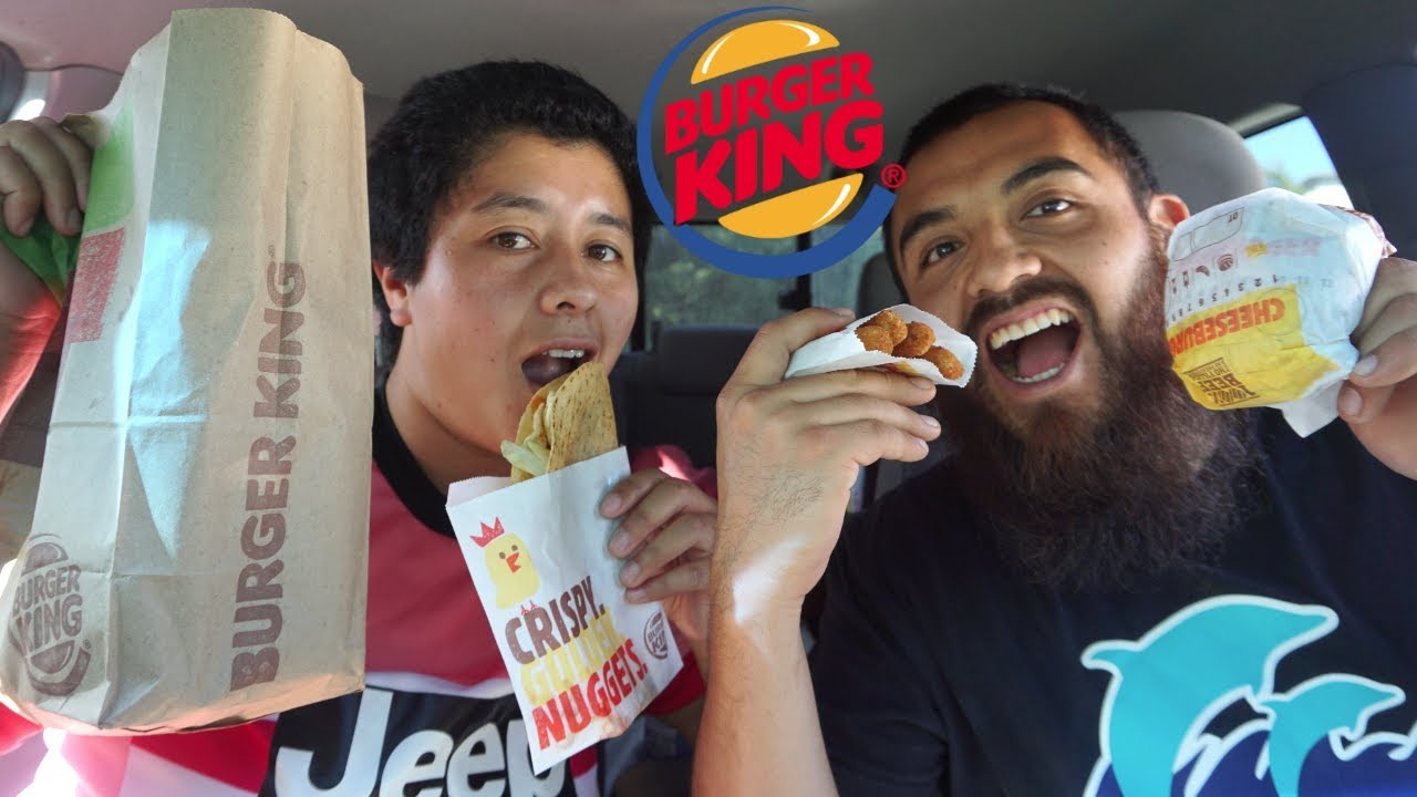 WE ONLY ATE BURGER KING FOR 24 HOURS!! - YouTube