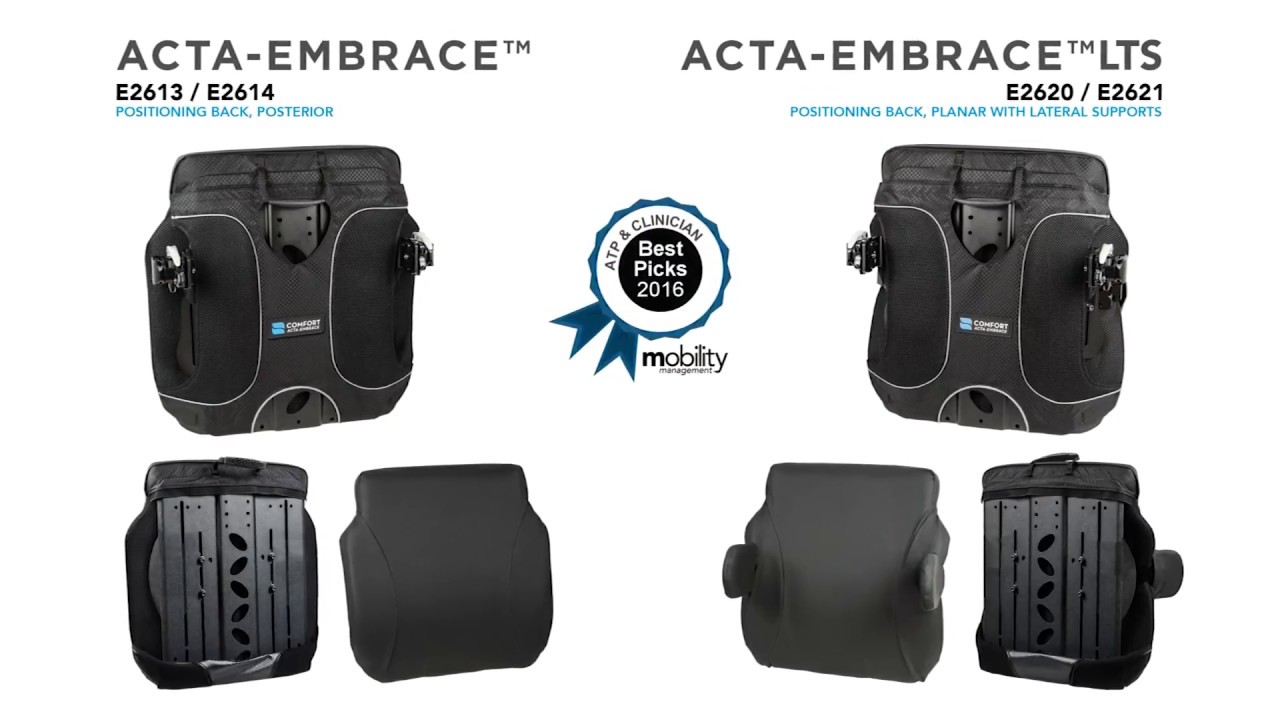 ACTAEMBRACE Back from Comfort Company YouTube