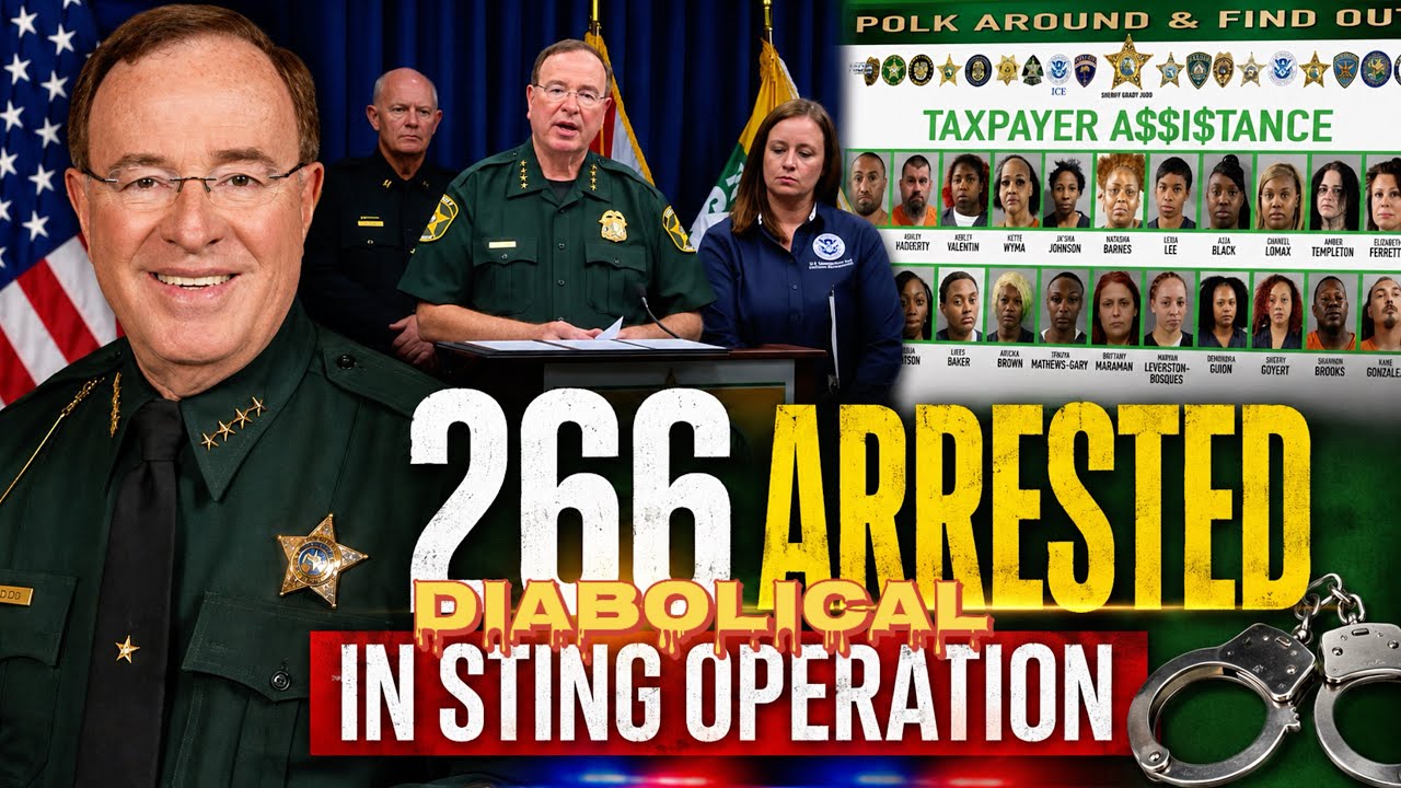 Sheriff Grady Judd Arrested 266 in Operation Polk Around and Find Out ...