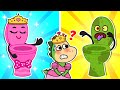 😰 Uh-oh! Sparkle Needs the Potty🚽 Adventure at the Park🔥Fire Spike Kids Stories