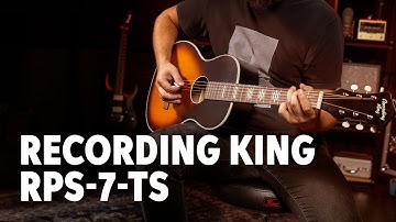 Recording King Dirty 30s Series 7 Single 0 Acoustic Guitar Demo