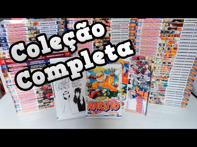 Coleção de Mangás do Naruto - Completa 