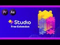 【Premiere Pro《無料》】125種類のプリセットが無料で使えるエクステンション『Premiere Studio』を紹介!!