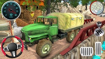 US Offroad Army Truck Driving 3D  - Army Truck Driving Cargo Simulator Games 2026 - Andriod Gameplay