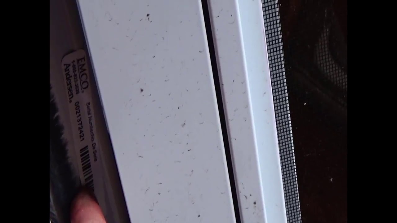 Andersen 4000 Series Storm Door How To Replace Broken Hinges Z Bar