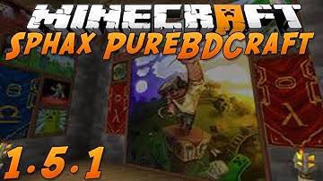 Minecraft 1.5.1: Sphax PureBDcraft Pack! (Texture Pack Spotlight)