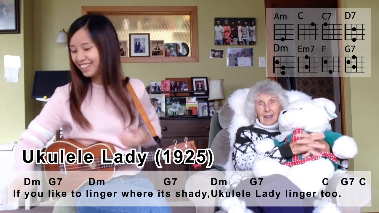 Ukulele Lady (1925) cover ｜UkuLiling & Merle YouTube