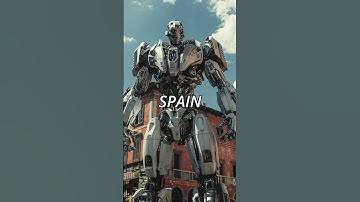 AI draws countries as transformers part 2! #shorts #transformers