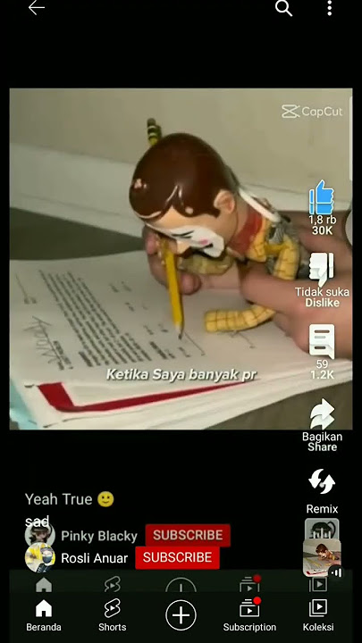 ketika saya banyak PR