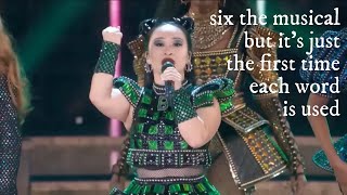 Six but it's just the first time each word is used Net Worth