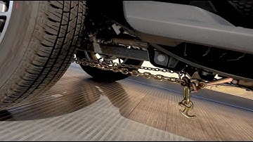 Johnstown Towing Chain Bridle with Universal RTJ Clusters - Grade 70 Extra-Long - 84 Inch