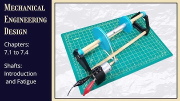 Shigley 7.1-7.4 | Fatigue failure in shafts