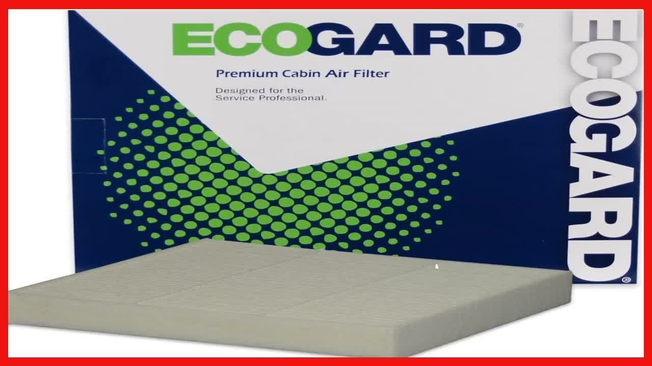 Салонный воздушный фильтр ECOGARD для автомобилей Chevrolet, GMC и Cadillac.