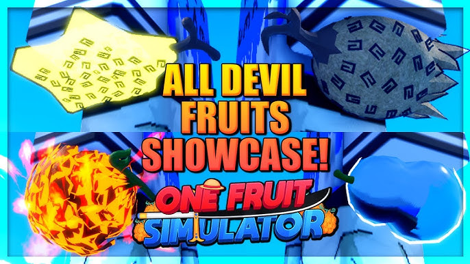 Magma Fruit Full Showcase with Max Stats in One Fruit Simulator 