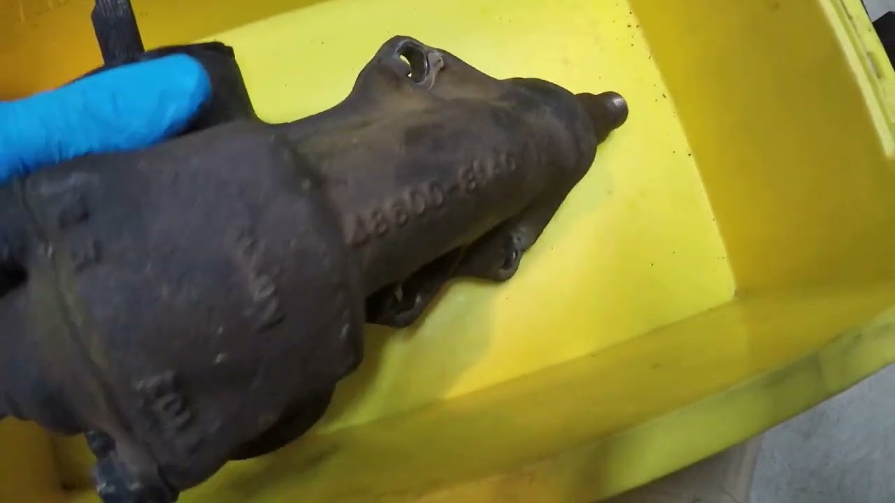 「その⑤」　スズキ　ジムニー　JB23W　ステアリングギアボックス　オイルシール交換　フィラーキャップ詰まり　オイル漏れ　リフレッシュ整備